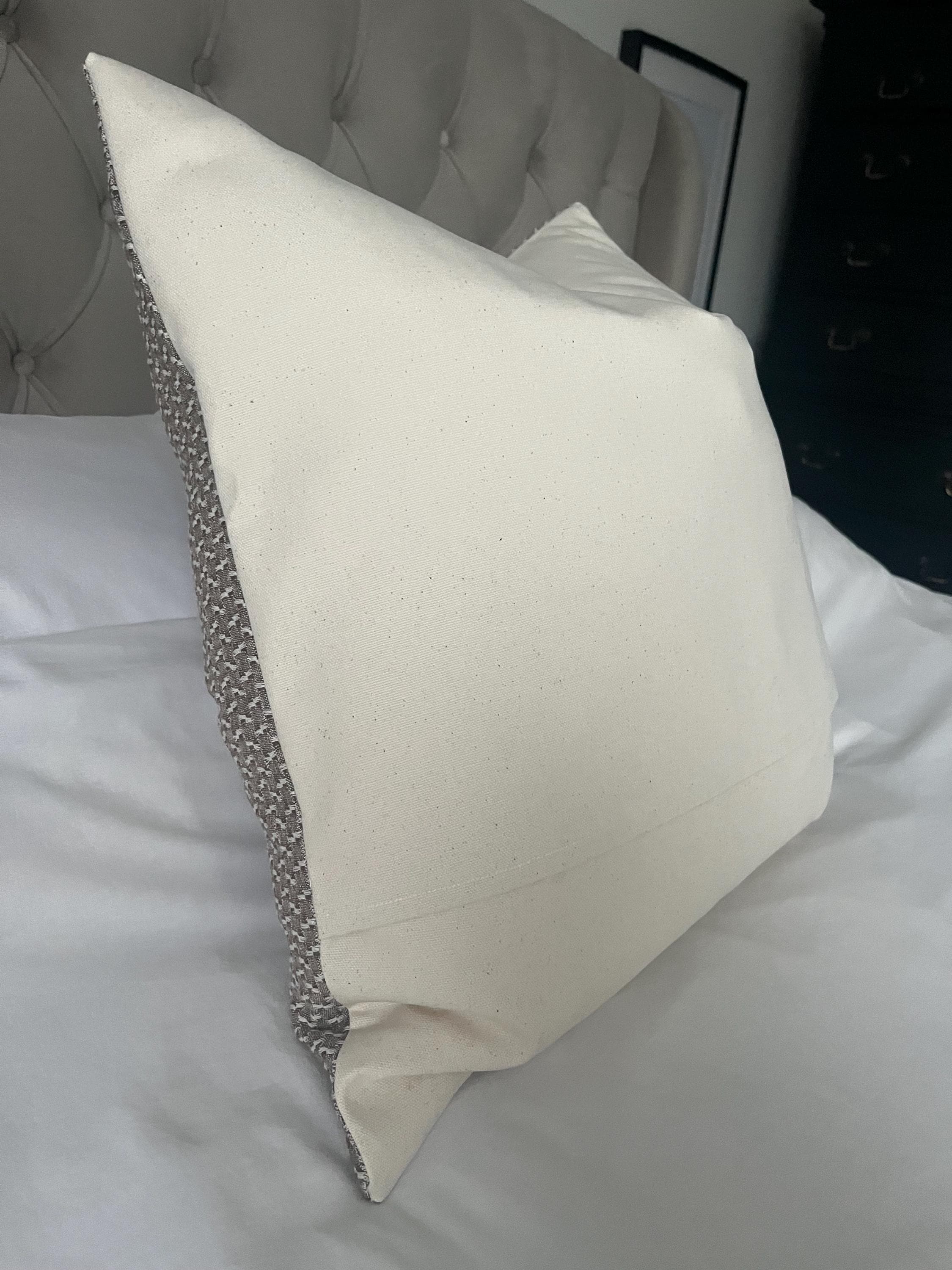 Neutral textured pillow covers, handwoven cushion covers, autumnal home decor