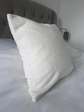 Boucle pillow cover, textured neutal cushions, off white cushion covers