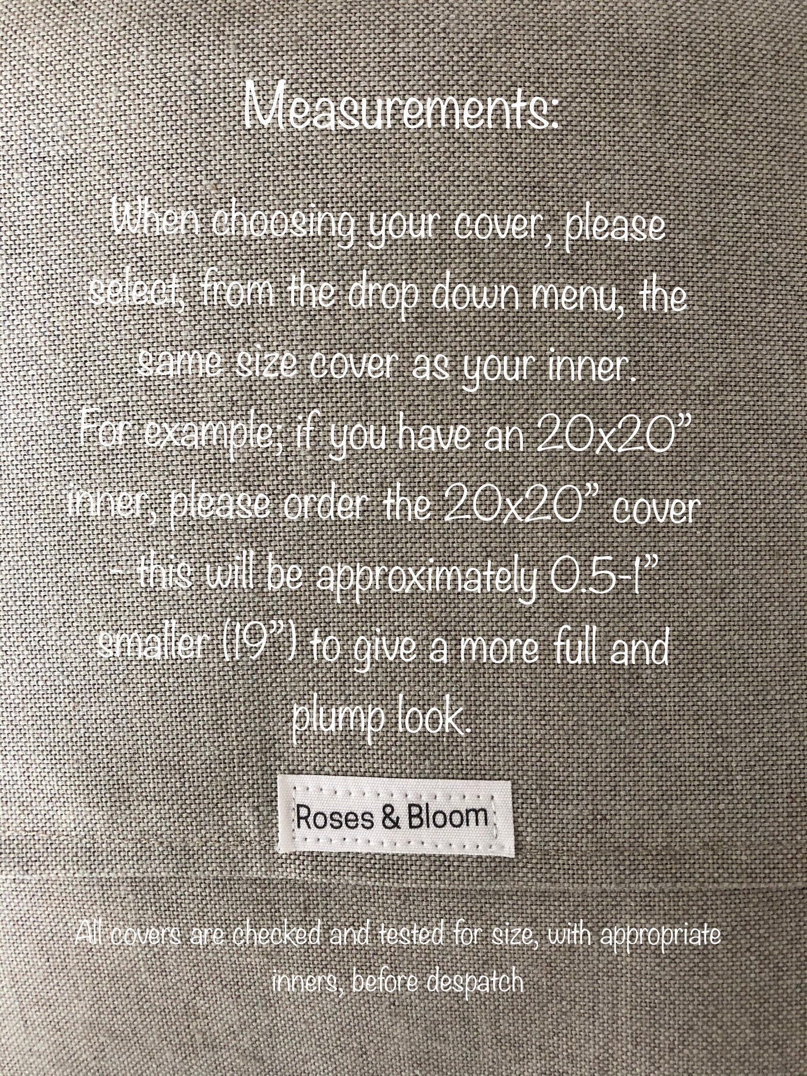 Royal Blue Linen Throw Pillow Cover, luxuary linen cushion covers with an envelope reverse