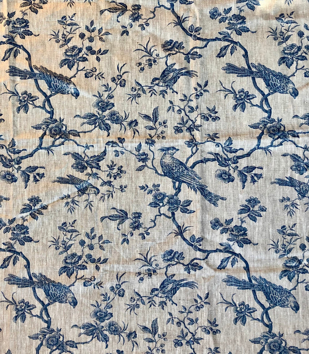 french country blue toile de jouy cushion covers, vintage home decor