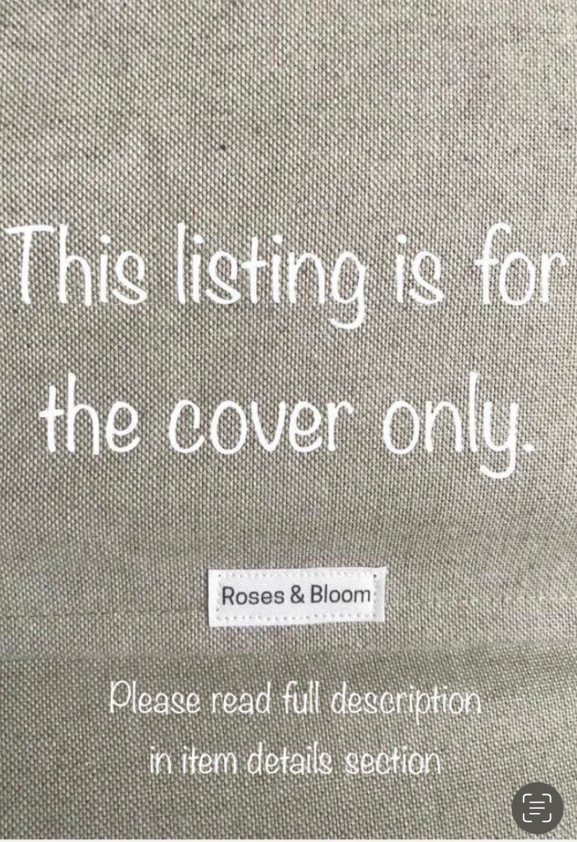 Grey Stripe Ticking Pillow Cover, French Country Farmhouse Cushion