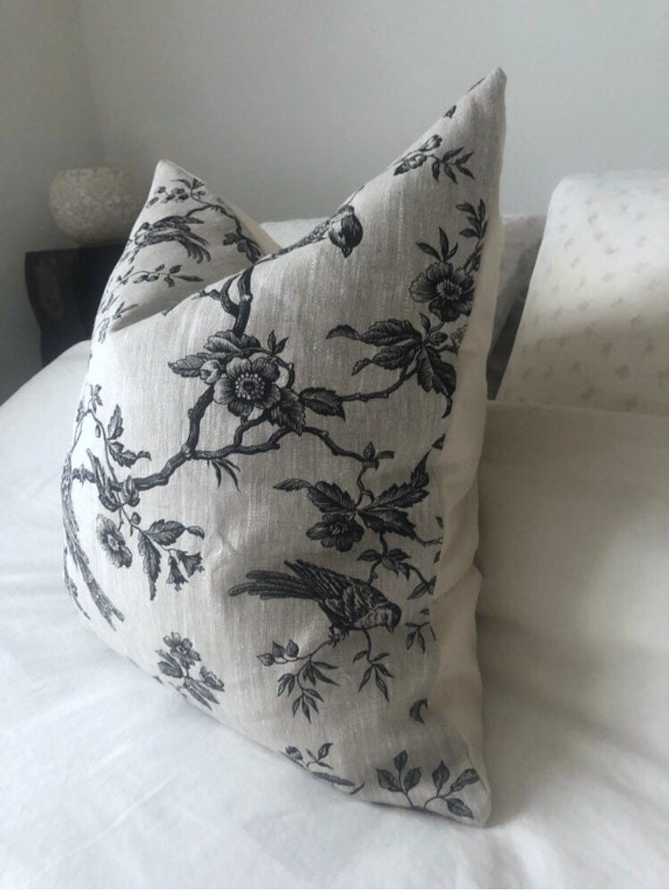 French country vintage cushion covers, european linen pillow throws