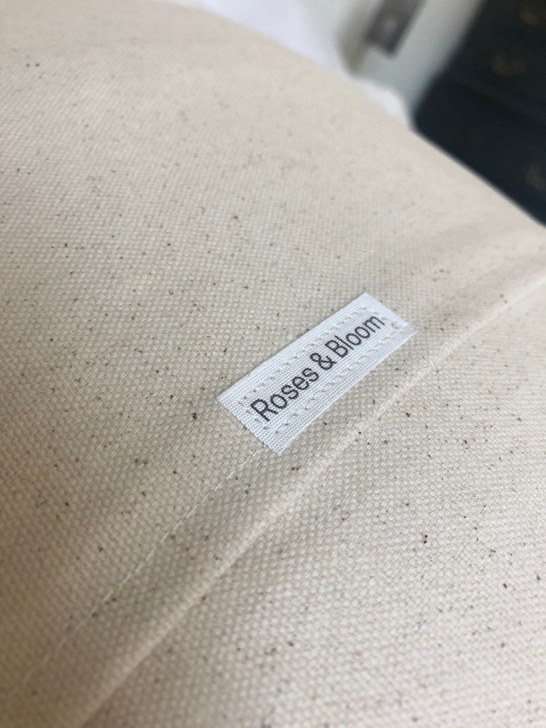 Textured Woven Cushion Cover: Ivory Beige Linen Bamboo, Scandinavian Decor
