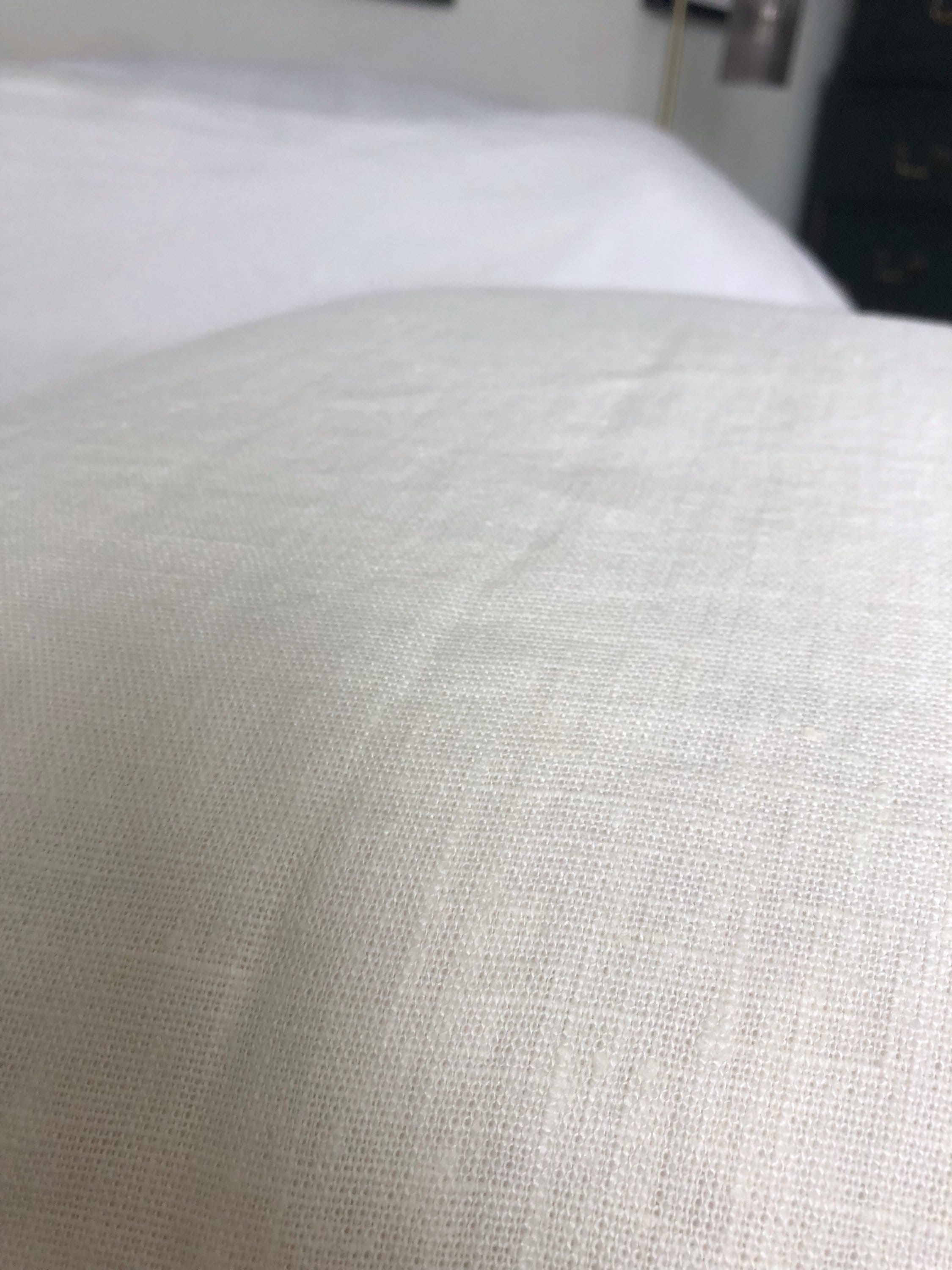 Cream linen cushion covers, French linen pillow cover, minimal home decor