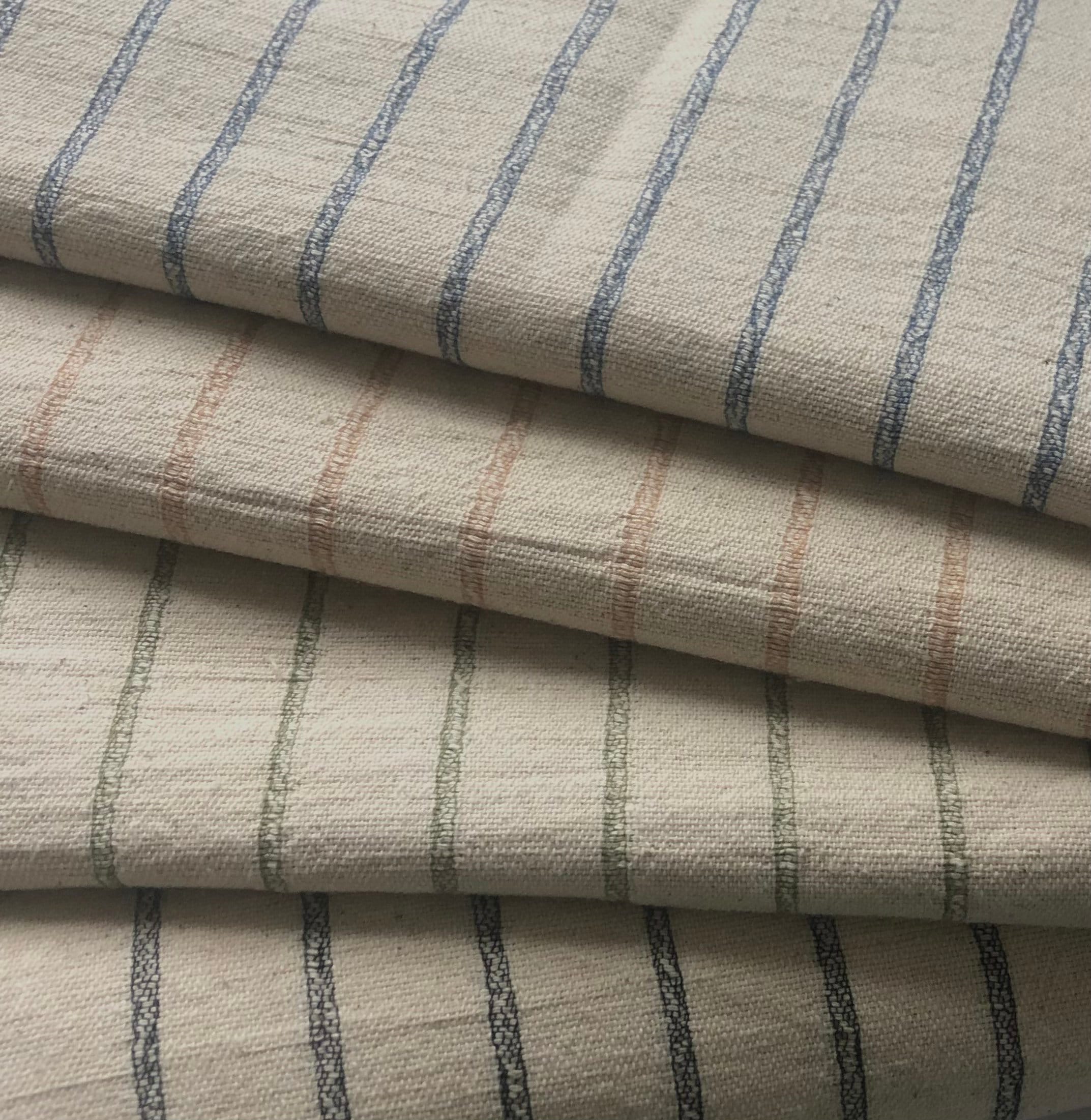 Neutral and black stripe cushion cover: envelope reverse