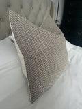 Neutral textured pillow covers, handwoven cushion covers, autumnal home decor