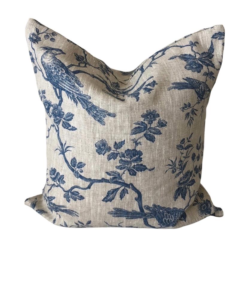 European vintage cushion covers, country farmhouse home decor