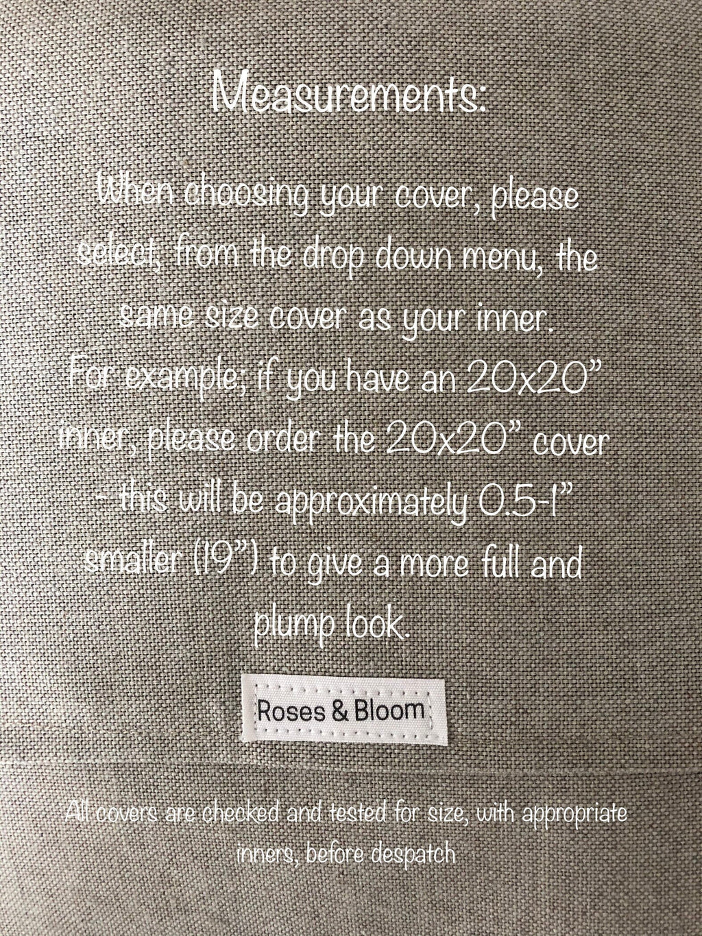 Beige floral block print pillow cover, patterned neutral cushion cover, light brown throw cushion