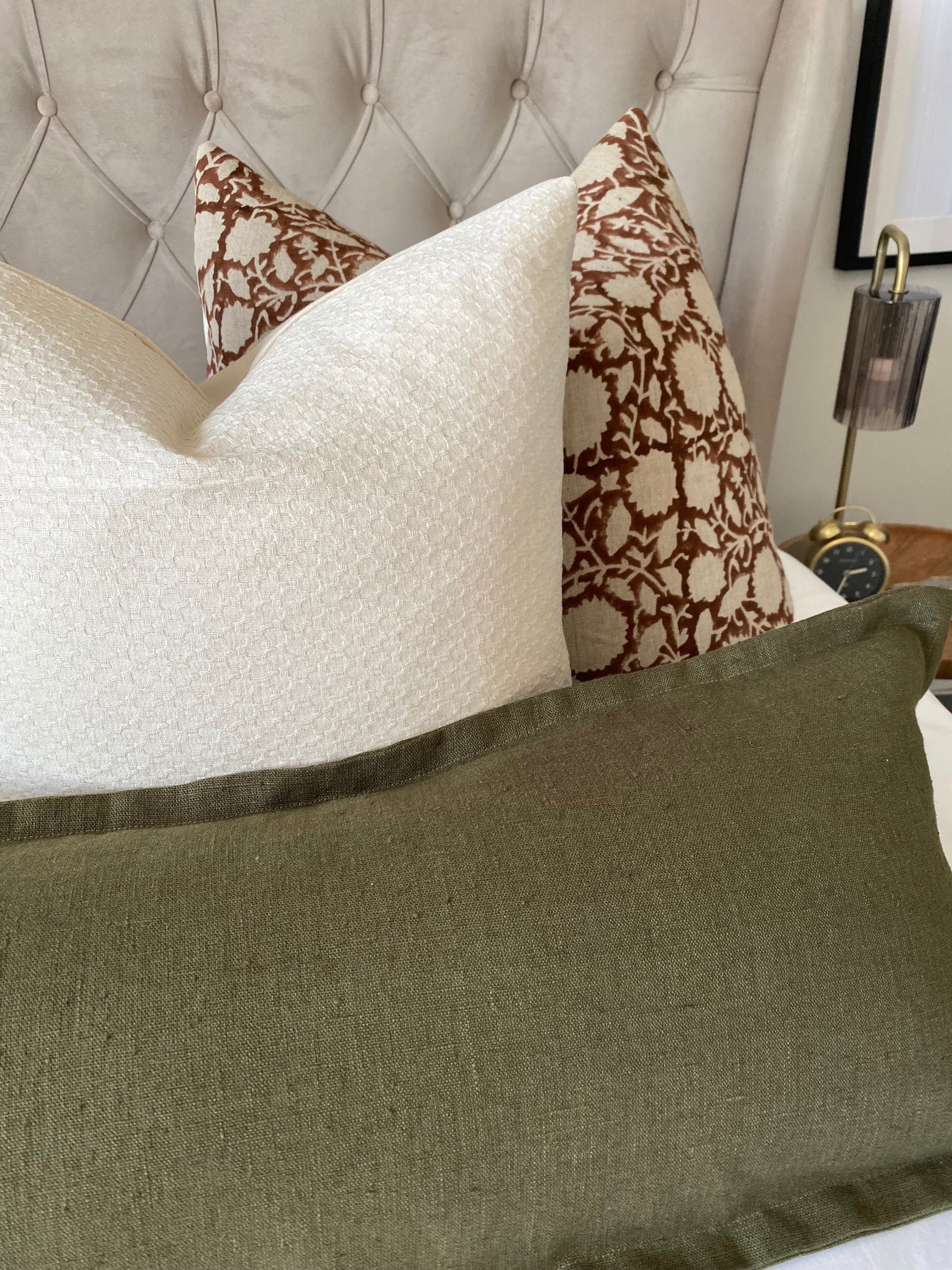 Natural textured cream pillow cover, ivory cushions, bohemian home decor, large cushion covers, handwoven organic fabric