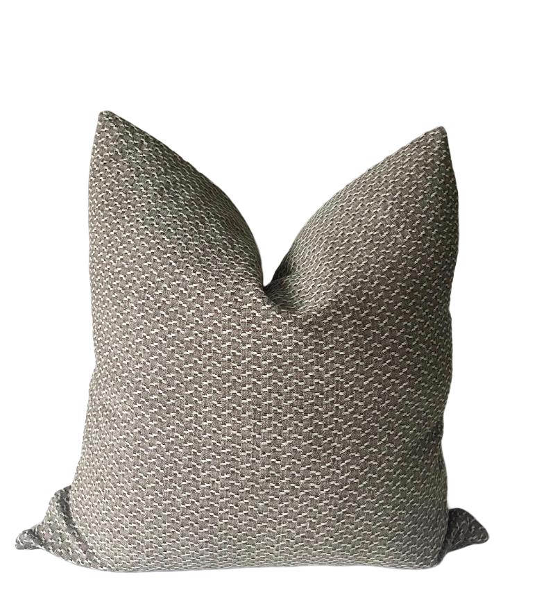 Neutral textured pillow covers, handwoven cushion covers, autumnal home decor